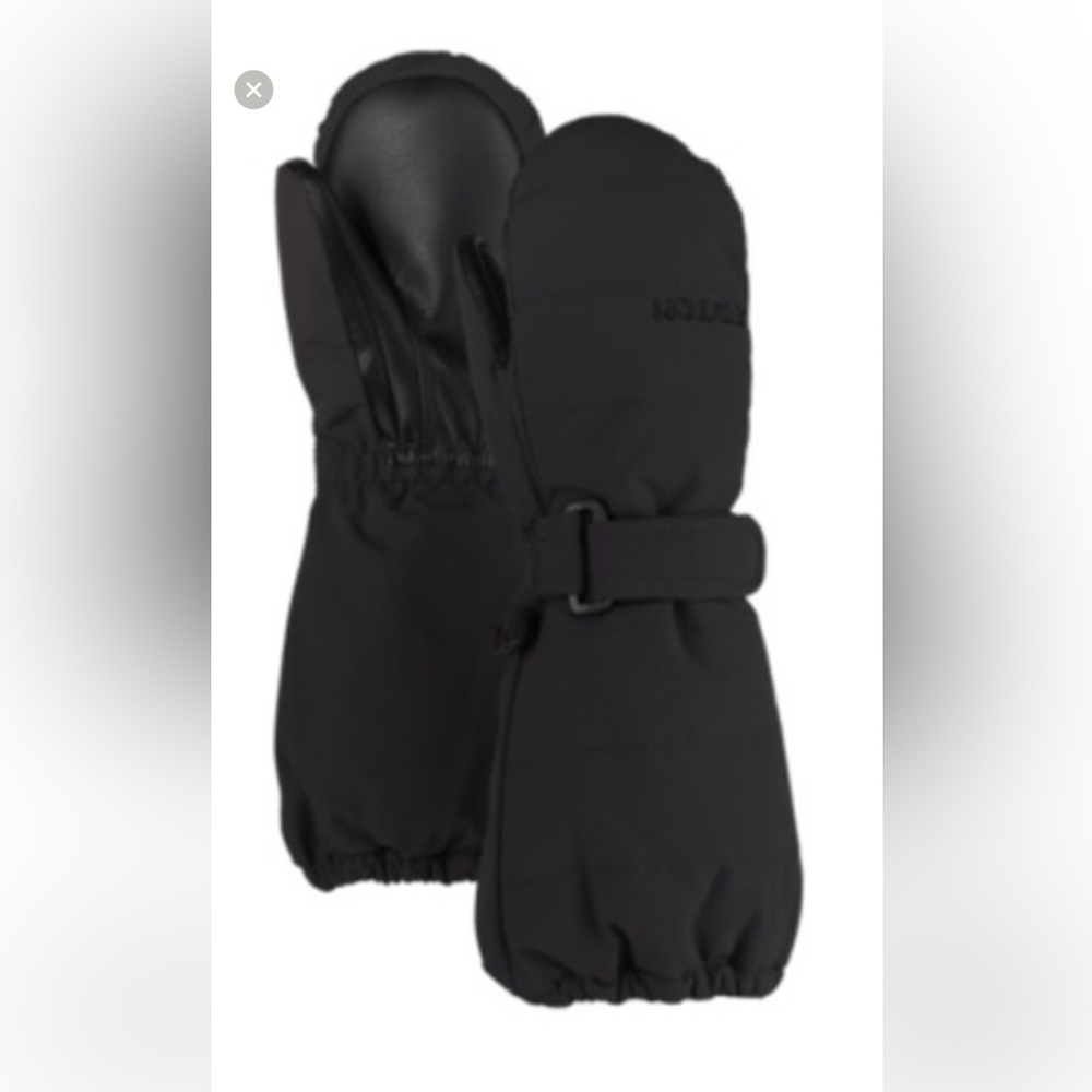 Burton Black Toddler Mittens 2T